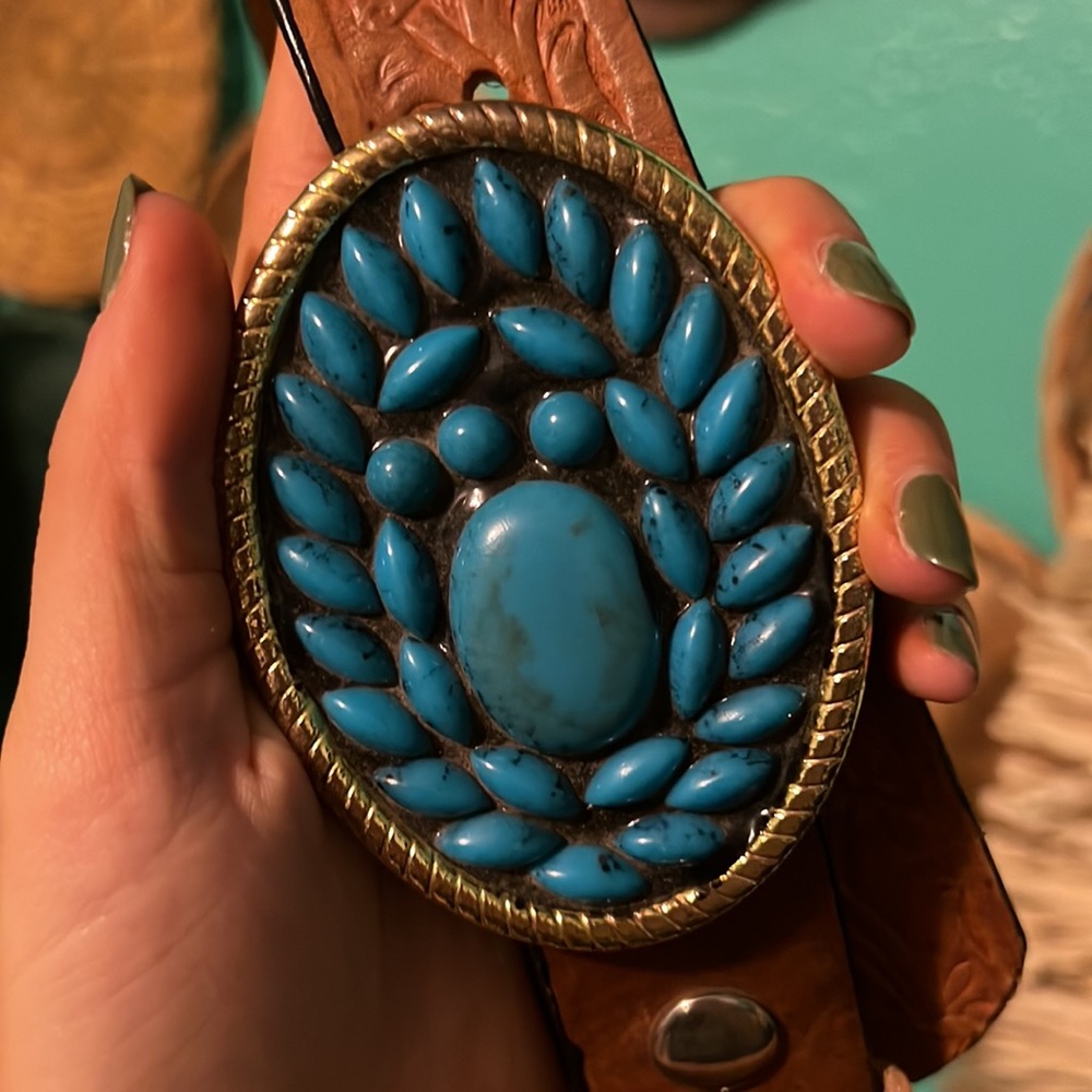 Handmade Western Belt - Picture 3 of 4